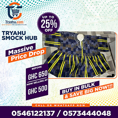 Authentic Ghanaian Smocks Handwoven Fugu & Batakari | Tryahu